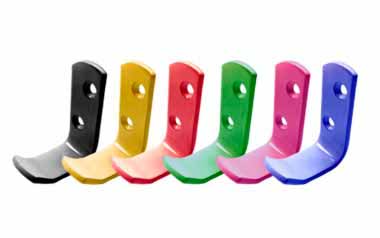 Colgadores sueltos DE COLORES