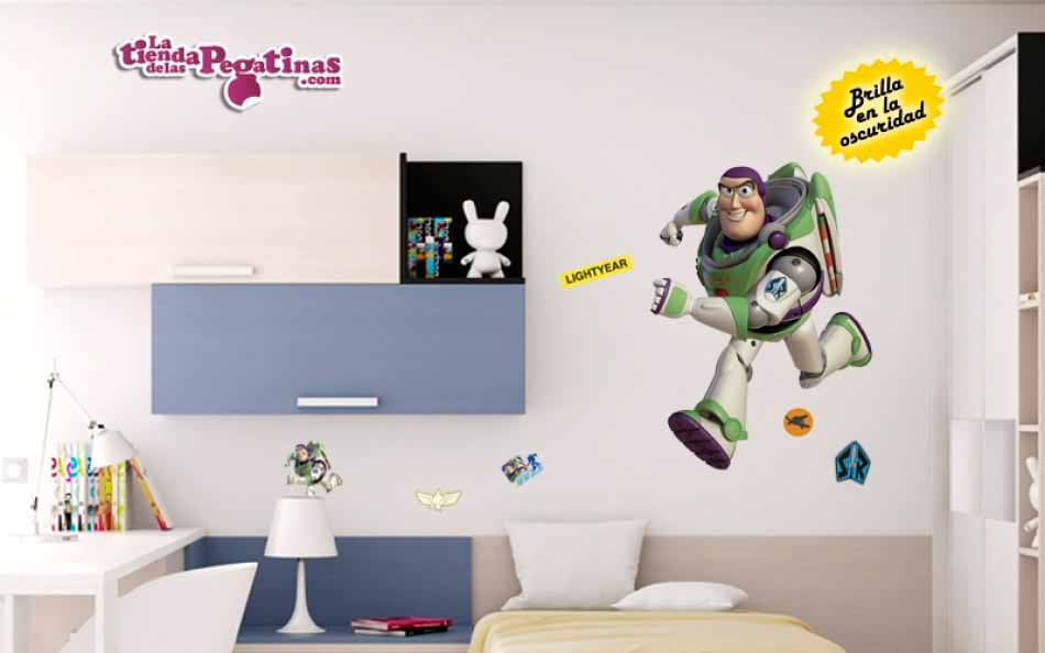 vinilo luminoso Buzz Lightyear