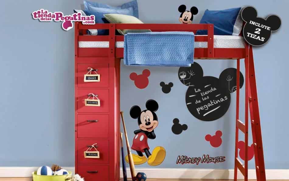 Vinilo infantil - Mickey con pizarra 