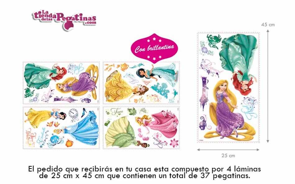 Vinilo infantil - Princesas de Disney