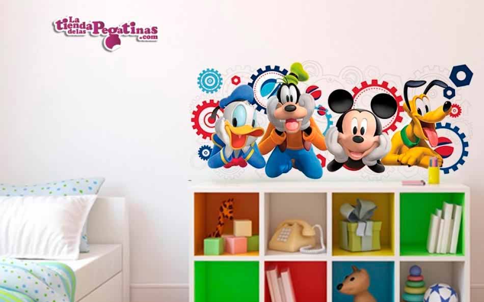 Vinilo - Mickey Goofy Donald y Pluto