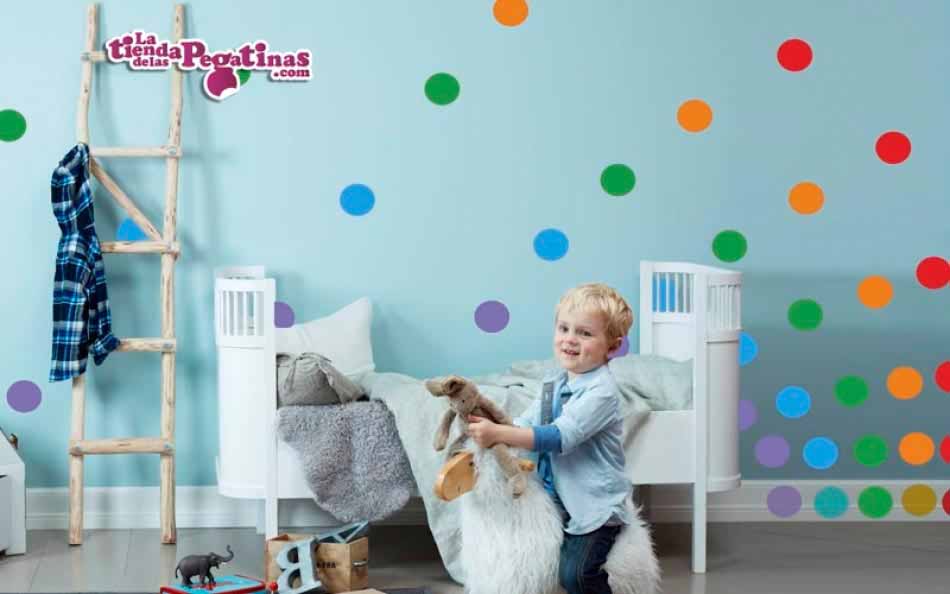 Vinilo infantil Circulos de colores