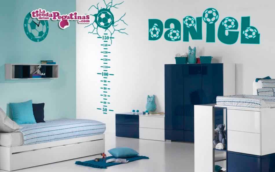 Vinilo infantil Kit futbol