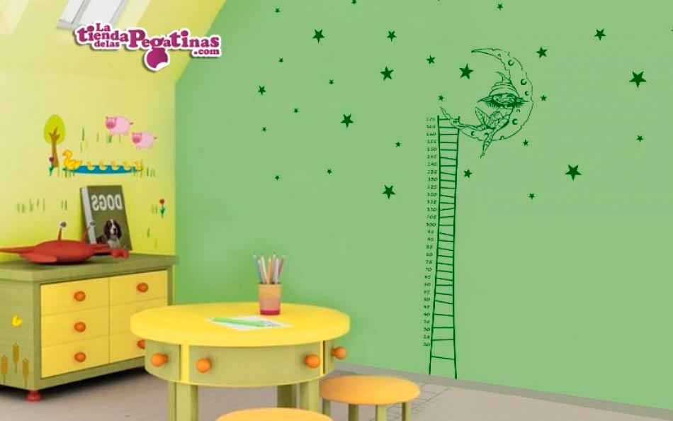 Vinilo infantil - Medidor Duende