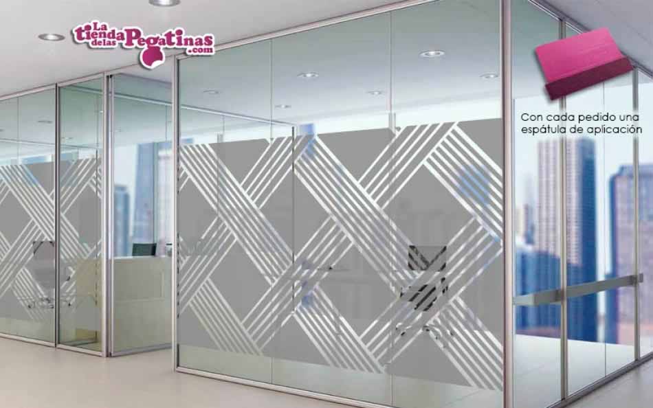 Vinilo - Lineas entrecruzadas - 146cm