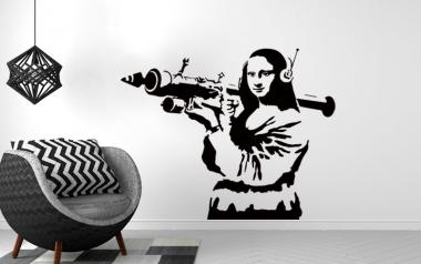 Vinilo Banksy Mona Lisa