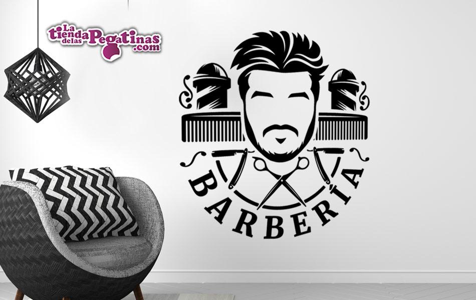 Vinilo decorativo Barbería