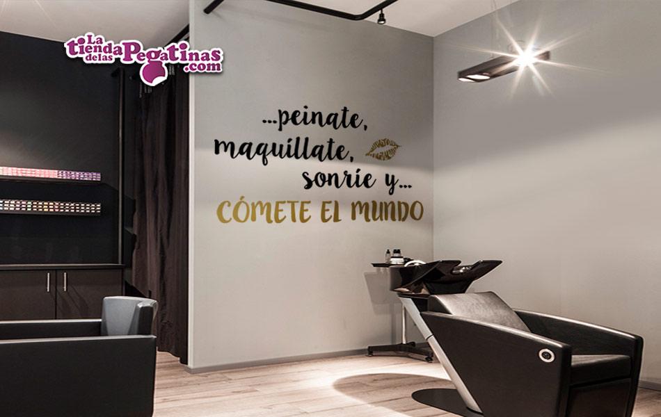 Vinilo decorativo - Peluquería y estética