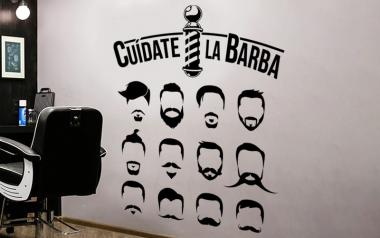 vinilo decorativo para barberos